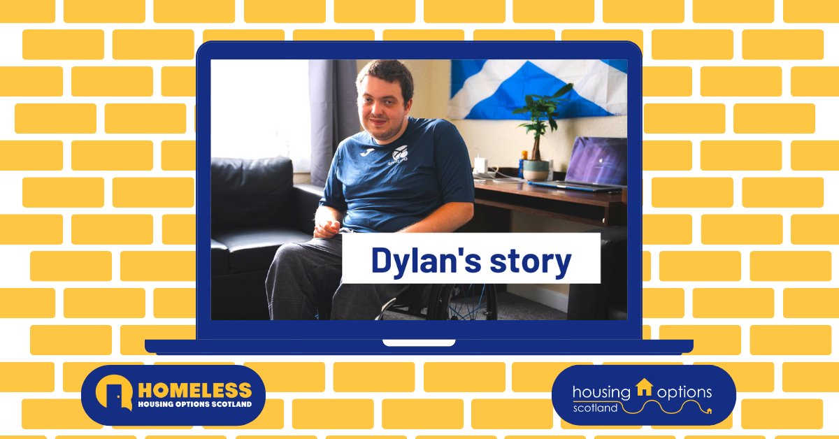 If you feel like you’ll never find the right home, you are not alone. We can help you to explore your options fully. When Dylan contacted us he didn’t think he could find the right home; now he has. Watch Dylan’s story here ow.ly/6WuU50MmsHL #Homelessness #Scotland