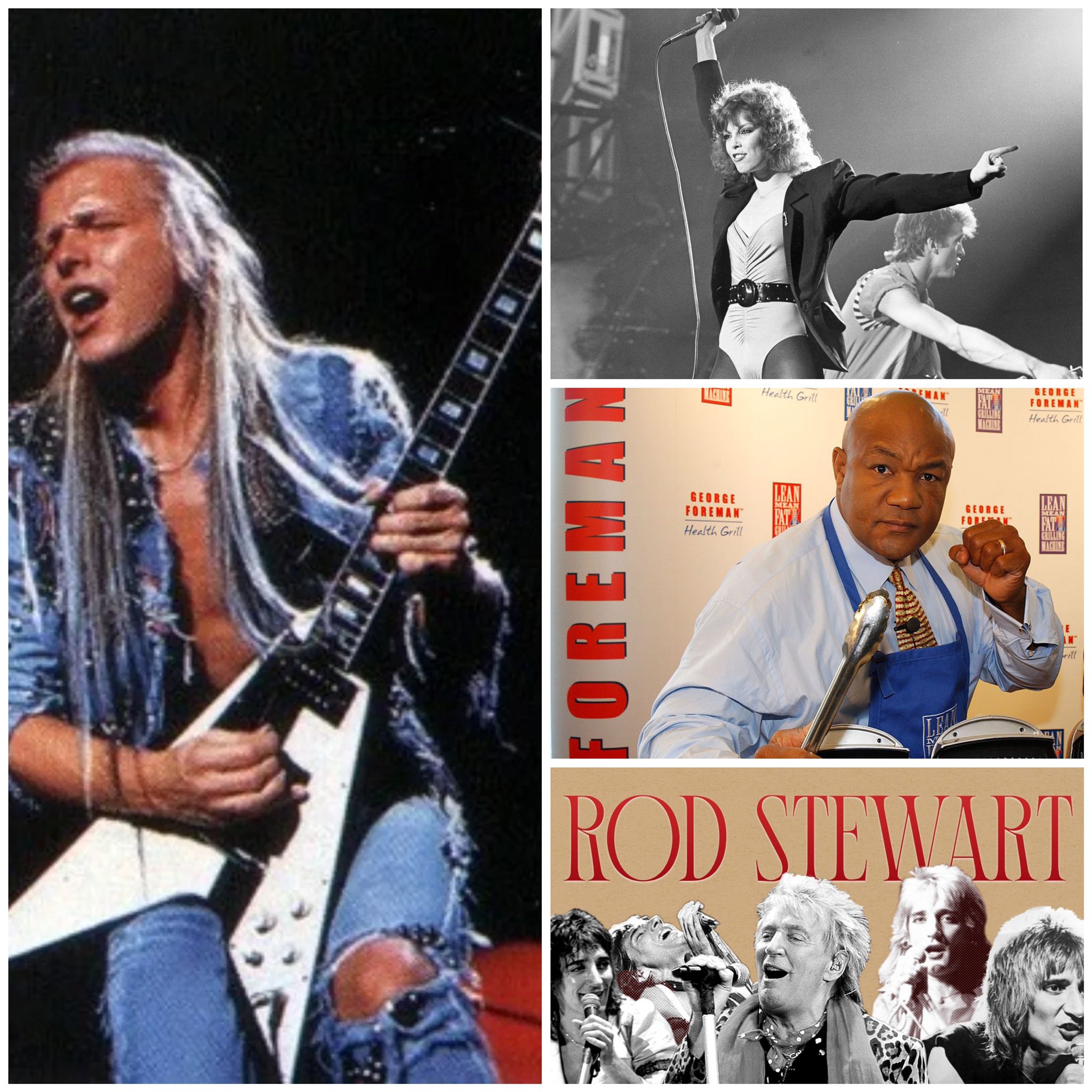 Happy Birthday to 

George Foreman 
Rod Stewart 
Pat Benatar
Michael Schenker 