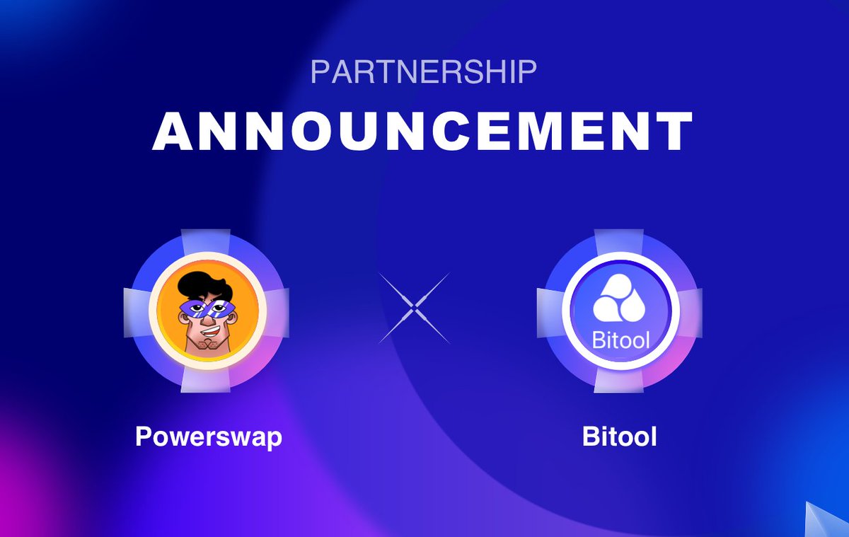 PowerSwapPOW's tweet photo. 📢 📢📢@PowerSwapPOW announced a partnership with @Bitool_free 

#Bitool is a #Crypto FreeTool
Provide Token /NFT batch sender ｜Full chain GAS exchange｜

#Tokenbatch #cryptotools #airdrop #giveaway https://t.co/Jr1wsgtk8k