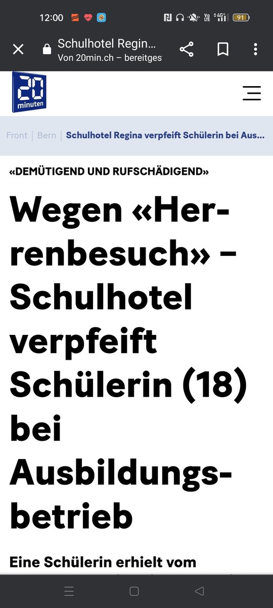 Skandal: das Schulhotel Regina gehört nicht in die Schweiz