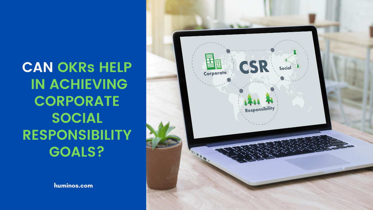 If you're looking to set and achieve social responsibility goals, #OKRs could be a great way to do it. Find out how they can help in this blog post. 
#OKR #Huminos
bit.ly/3ZrnqB8