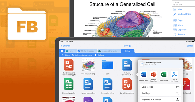 The Ultimate File Manager for School iPads and your Classroom - #filebrowser #files #documents #education #edtech #edutech #ipaded #ios #ipad stratospherix.com/products/fileb…