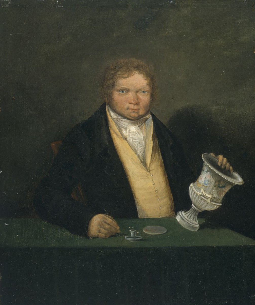 NantgarwCW's tweet photo. 2023 marks the 200th anniversary of the death of celebrated china painter Thomas Pardoe. Later this year @NantgarwCW will be presenting the first major exhibition of his work decorated at Bristol, Swansea & Nantgarw #welshporcelain #swanseapottery #thomaspardoe #nantgarw https://t.co/4X7YIjfMTY