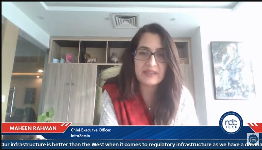 NdcTechTweet's tweet photo. "The kind of future we anticipate for digital banking depends on how soon the customer demands can be met by the bank." @MaheenRahman7, Chief Executive Officer, @InfraZaminPK
#Ndctech #BankingTech #BankOfTheFuture https://t.co/ZTGiiEKuBu