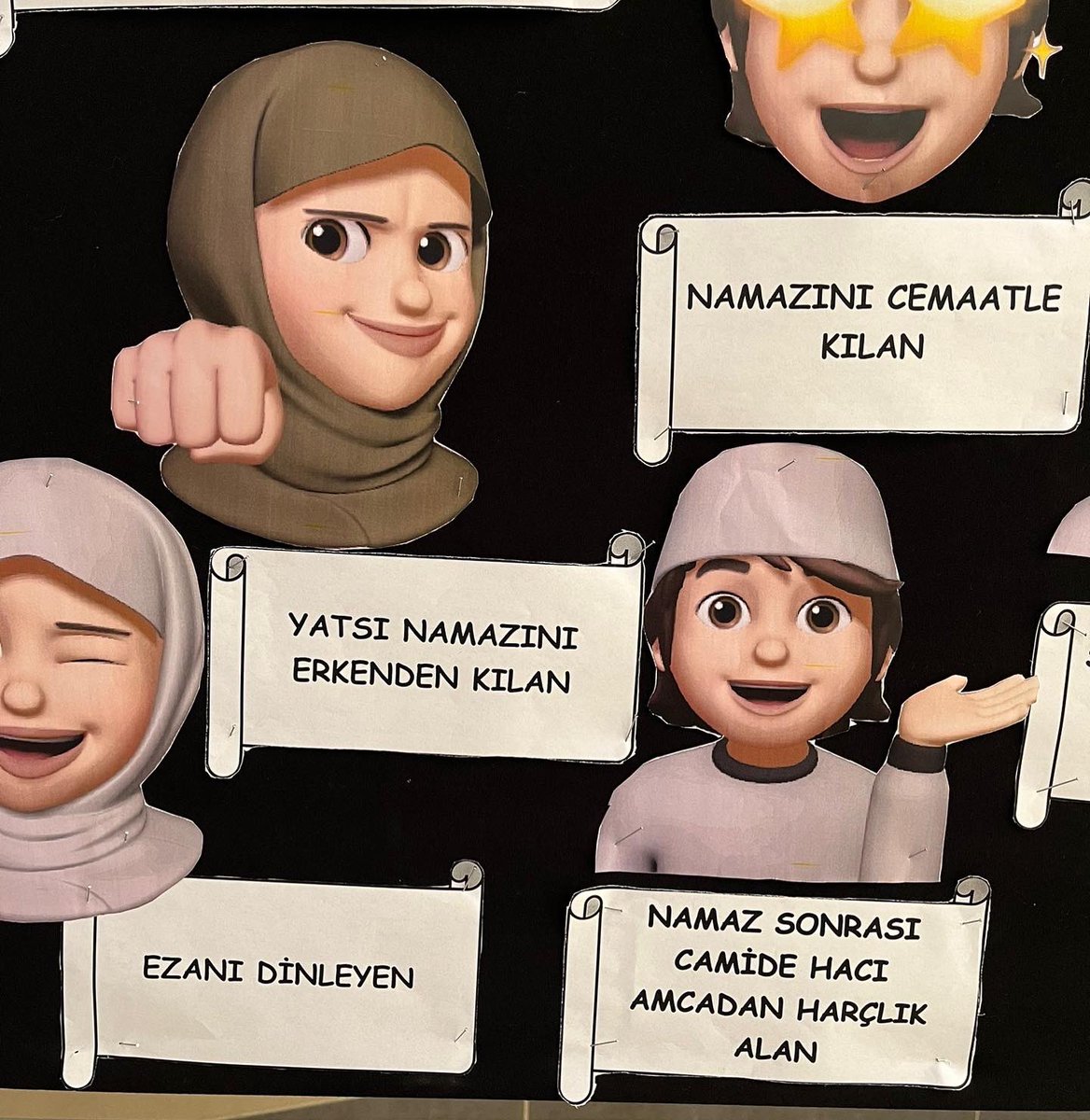 “Vakti Kuşanmak” projesi kapsamında okulumuzda pano çalışması yapılmıştır. Emeği geçen öğretmenlerimizden Betül Yavuz’a, Nesibe Nart’a ve İlknur Arslan’a teşekkür ederiz.