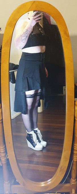 New skirt, garter belt, panties, stockings and cage ^_^ #femboy #chastitycage #sissy #heels #skirt #genderfluid<a href="/tag/butt"class="tags"><span>#butt</span></a><a href="/tag/genderfluid"class="tags"><span>#genderfluid</span></a><a href="/tag/heels"class="tags"><span>#heels</span></a><a href="/tag/skirt"class="tags"><span>#skirt</span></a><a href="/tag/sissy"class="tags"><span>#sissy</span></a><a href="/tag/femboy"class="tags"><span>#femboy</span></a>