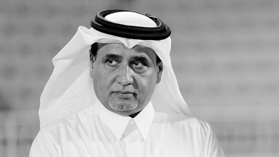 إنا لله وإنا اليه راجعون 

انتقل الى رحمة الله 
سعود عبدالعزيز المهندي
نائب رئيس الاتحاد القطري والآسيوي لكرة القدم

خالص العزاء لاسرة الفقيد
وأسرة كرة القدم القطرية والخليجية

الله يرحمك يا بو عبدالعزيز ويجعل مثواك الجنة