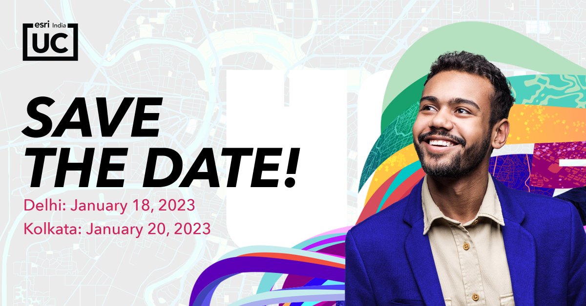 agiindia's tweet photo. #MemberUpdates | @EsriIndia is back with its annual User Conference! Join the biggest gathering of GIS enthusiasts from around the country at the Esri India UC.
๐
Jan 18, 2023 - Delhi | Jan 20, 2023 - Kolkata
Register here: https://t.co/UjocJRMerQ
#userconference #gis #india https://t.co/XUyPLLBUSH