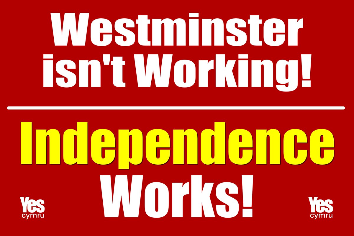 NO apologies for saying the same thing time and time again and again!!!!

WESTMINSTER  ISN'T  WORKING! 
INDEPENDENCE  WORKS!

LOUDER!
#IndyWales #Annibyniaeth @YesCymru #Indyref2023