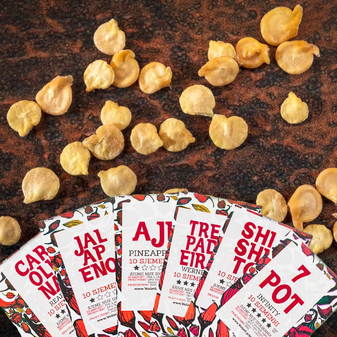 Iako su temperature sličnije ranom proljeću nego zimi, ipak nemojte žuriti sa sjetvom papričica! No, gledati ponudu i planirati sorte smijete. 😉
Pogledajte koje sorte sjemenki imamo:  loom.ly/oCdZBrk