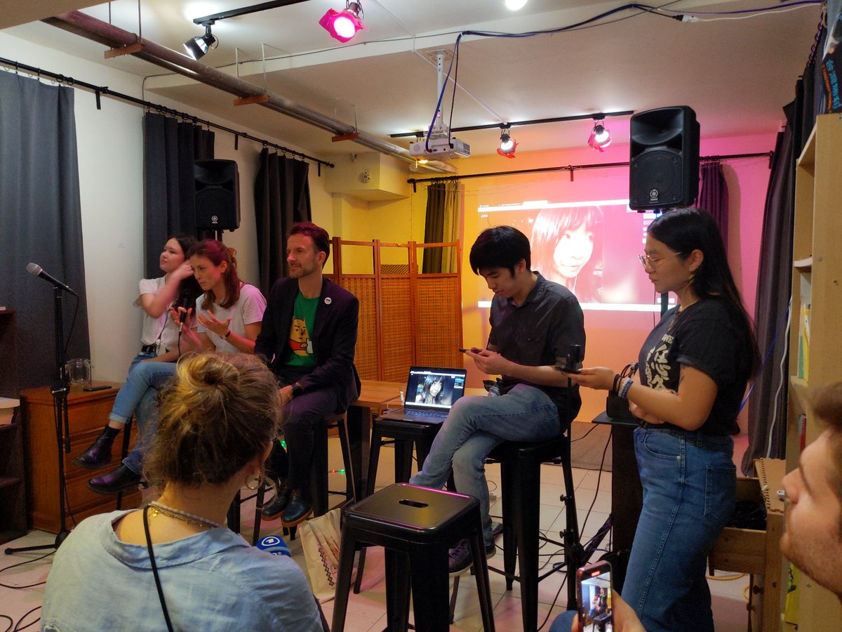 SnowballForGood's tweet photo. Kicking off the panel @newbloommag for @AtlasMovement 's disinformation and democracy event #Taiwan https://t.co/5gUnXACt3j