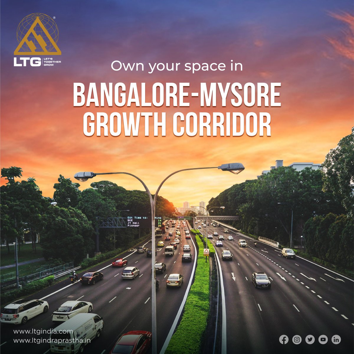 Don’t miss out on the opportunity to own your space in the Bangalore-Mysore growth corridor and be ahead of the curve. Make a smart investment today.

#ltg #ltginfrastructure #development #realestate #resortstyledliving #villaplotsforsale #plotteddevelopment