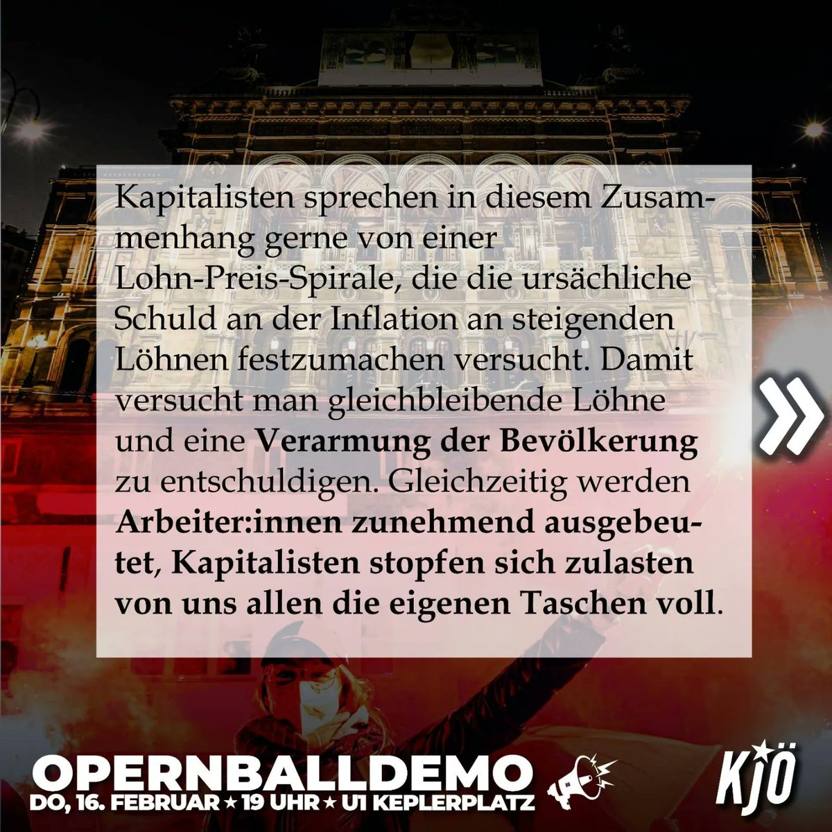 KJ_Oesterreich's tweet photo. 2/2 #Openballdemo #Opernball #taxtherich #eattherich #erbschaftssteuer https://t.co/mqxSqJKuns