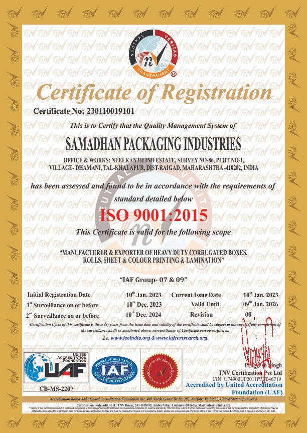 Tnviso's tweet photo. Congratulations for becoming an ISO certified organization. 
#SAMADHANPACKAGINGINDUSTRIES
can be verified- https://t.co/s9O6CBoXs7 https://t.co/ITOCsWX7zw