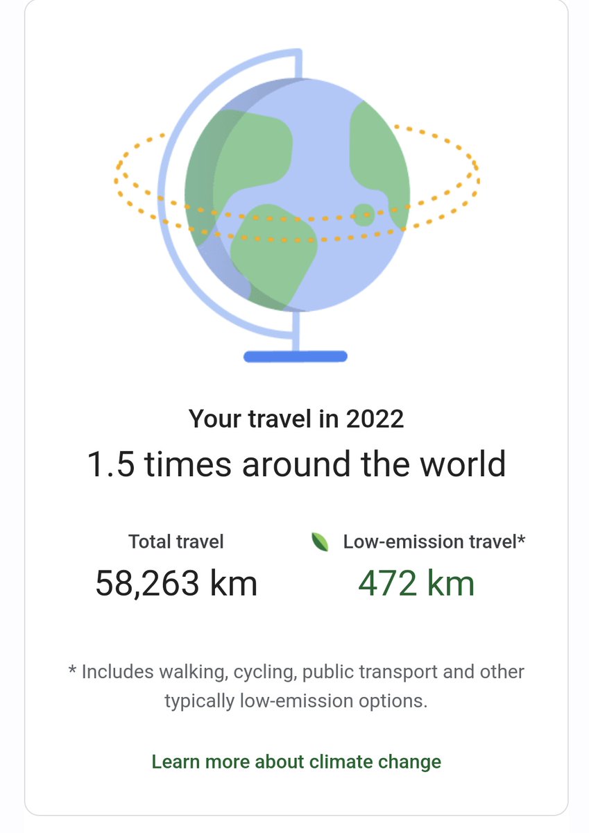 enyonvm's tweet photo. Last year was a lot!
It felt like I went around the world twice. Good to know that I literally did, more than once.
We go again this year.
#googlemapstimeline https://t.co/hAiNABvFWi