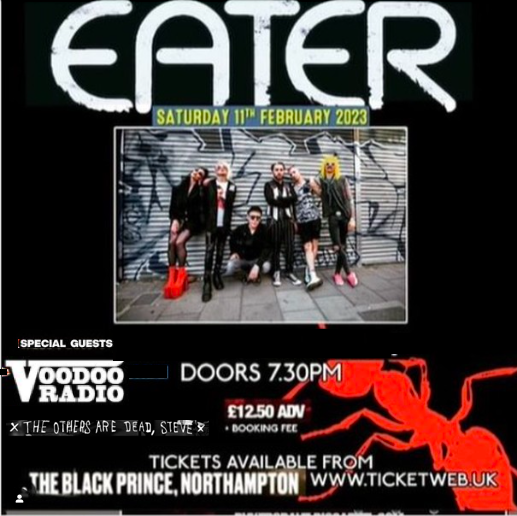 kick_doors's tweet photo. Very pleasing securing #TheOthersAreDeadSteve (I promoted their last single 'Gen Z') the opening support for #Eater at #TheBlackPrince Northampton Sat 11th Feb.
You don't just get Radio/Press/TV with Kick Down The Doors PR! Tickets - https://t.co/OBmDnTc76W #punkrock #andyblade https://t.co/PYzF5yMTs7