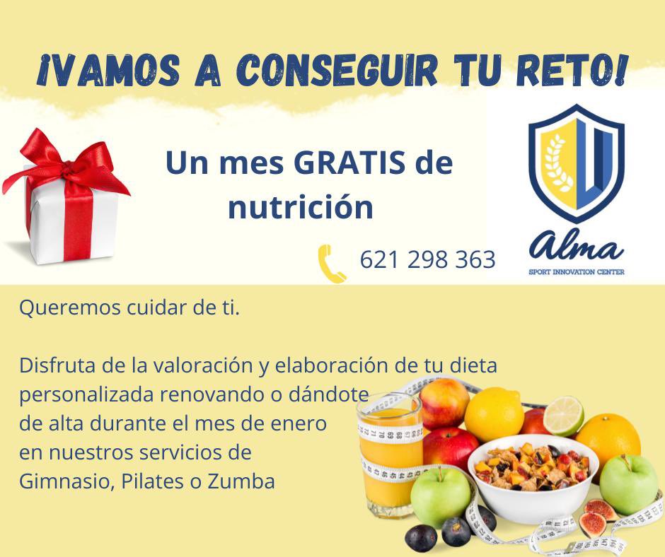Que mejor manera de comenzar el año que cumpliendo tus retos, te vamos ayudar a conseguirlo..

INFORMATE
