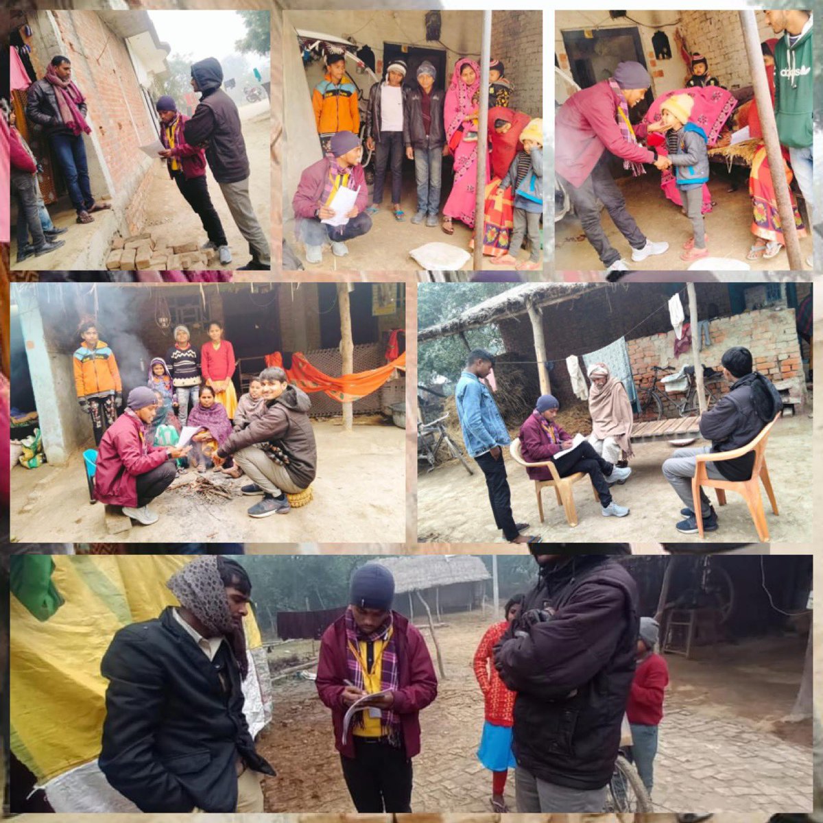 SrijanKaSankalp's tweet photo. Team Srijan is utilizing Winter vacation as an opportunity to meet the parents and ensure continuity of education during and post winter break! #srijaneksoch #sakshambharat #digitaleducation #eduops #nodropouts https://t.co/QtiE4v7jUg