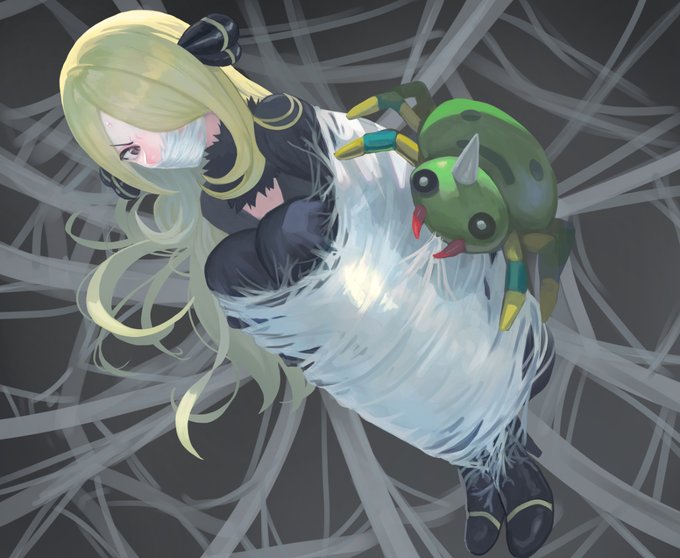 #1月10日は蜘蛛糸拘束の日

あまり描いたことなかったりします…… 