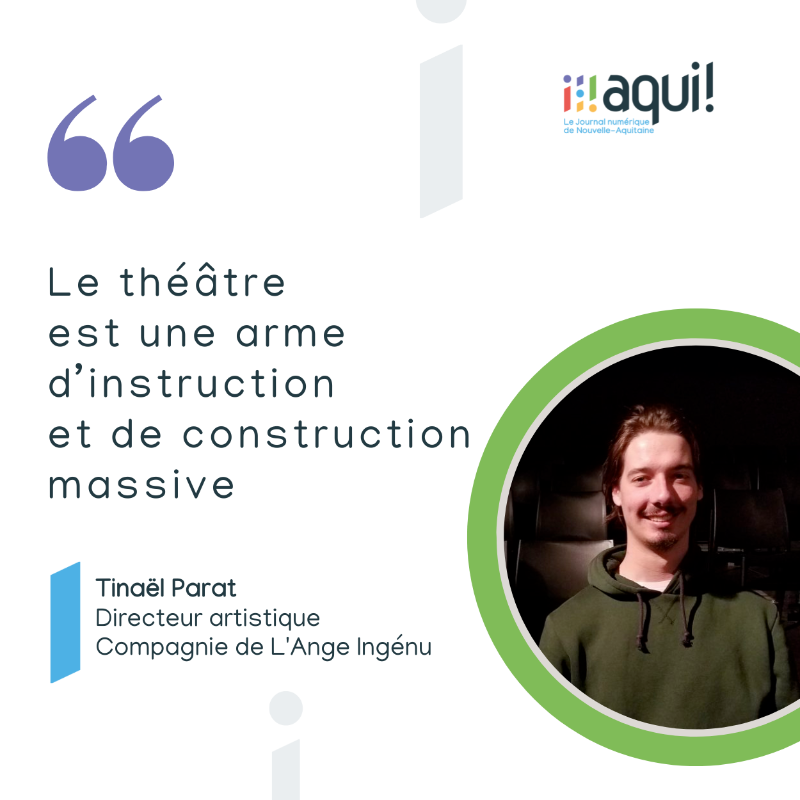 aqui_fr's tweet photo. Tinaël Parat, 23 ans vient d'être récompensé par la @Fondationfrance pour la création de son spectacle Un Prévu qui traite du #racisme, du #harcèlement et de la #diffamation chez les jeunes. 
Une pièce de #theâtre résolument utile et libératrice.