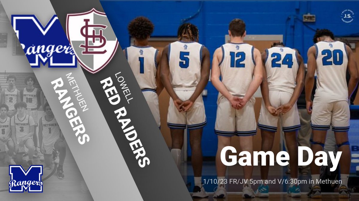 methuensports's tweet photo. Big one for Boys Basketball at home…USA theme…Go Rangers! https://t.co/WAEWXZ8g50