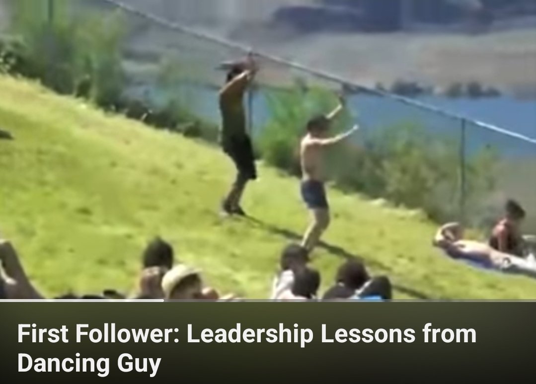 keikotoma's tweet image. "have the guts to be the first follower. There is no [change] movement without the first follower". 
Useful, fun start to #QI #QSIR training  @ACT2improve 
youtu.be/fW8amMCVAJQ