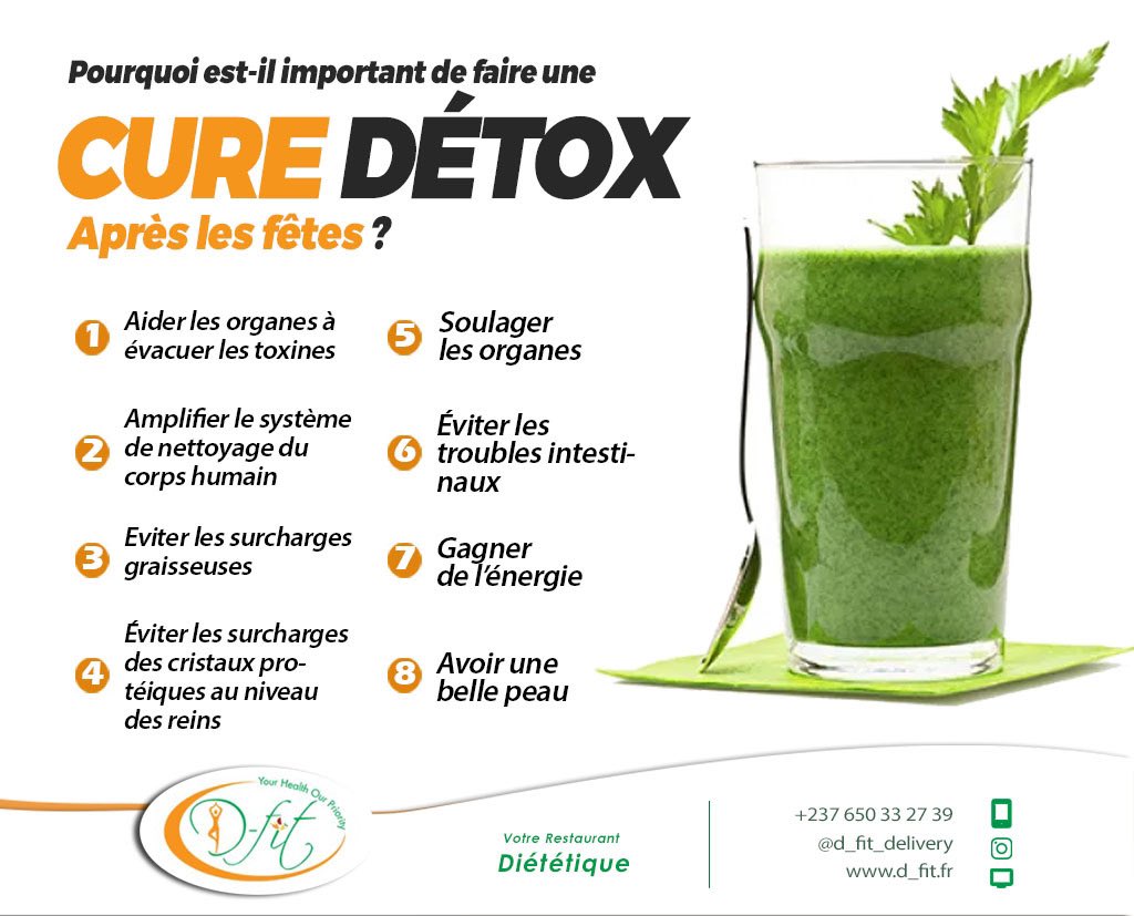 Les périodes des fêtes sont bien connues comme étend à l’origine des excès alimentaire, de nombreuses personnes ressentent des ballonnements, une sensation de lourdeur et de fatigue plus ou moins intense. Les toxines s’accumulent dans l’organisme et ralentissent le métabolisme./1