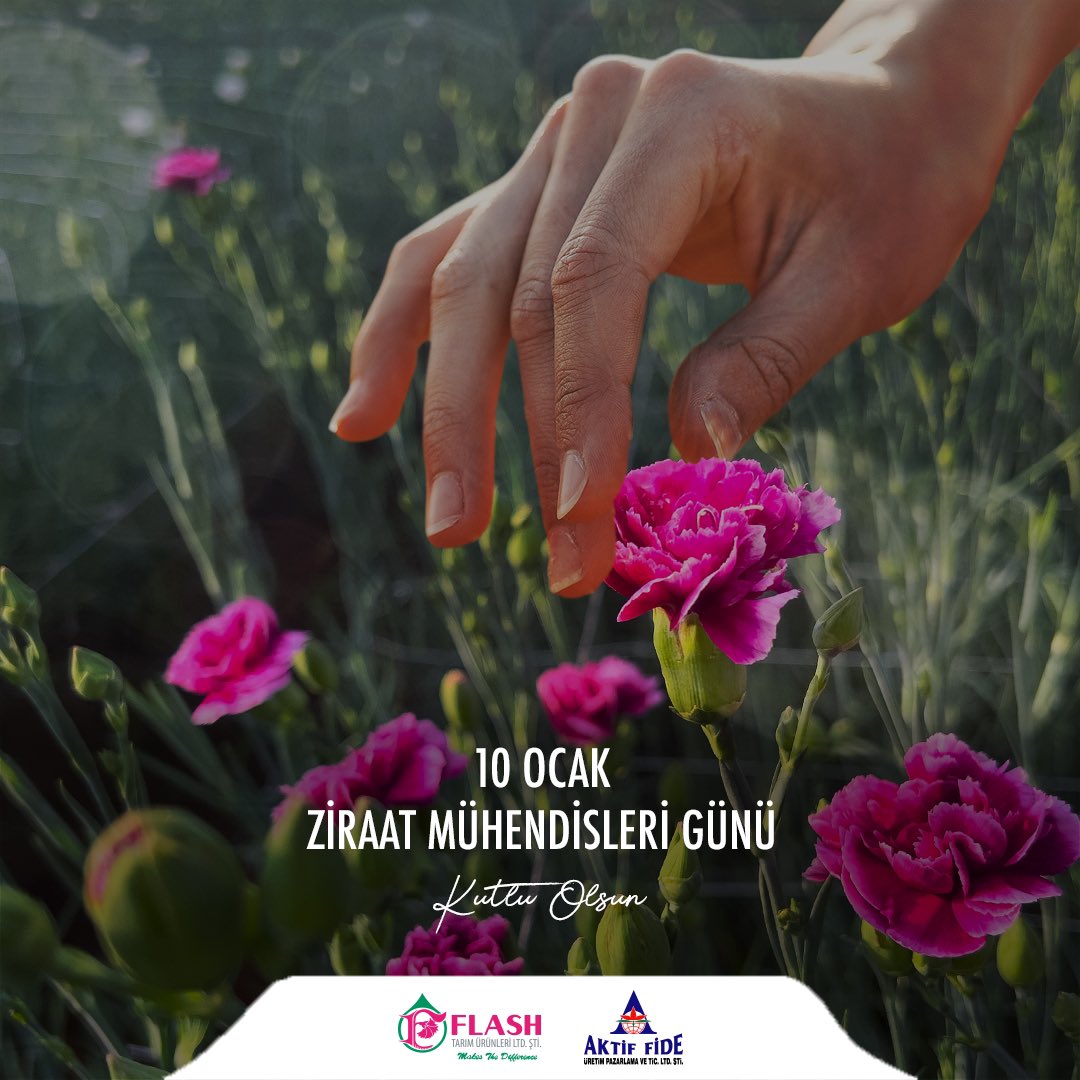 10 Ocak Ziraat Mühendisleri günü kutlu olsun 👩🏻‍🌾💐

#10Ocak #10ocakziraatmühendislerigünü #ziraatmühendisi #kutluolsun