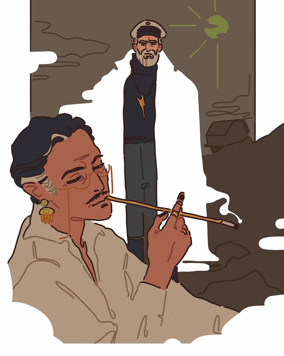 AlenSeress's tweet image. #eliasbouchard #peterlukas #themagnusarchives #tma #lonelyeyes