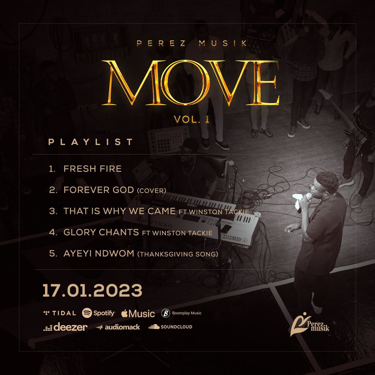 Coming on 17.01.2023
Christian Artist <a href="/perezmusik233/">Perez</a> serving the world with “MOVE EP” this January. Wait for it 🥤

#vbuqsworld #blogger