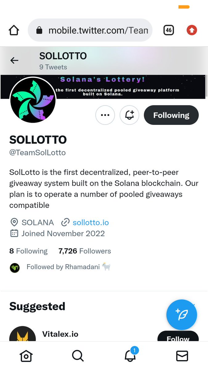 Iyan2482006's tweet photo. @TeamSolLotto GG project
@Rhamada98411005 
AXqheHKKXBvCyJQNGHhYu1kWVR4CYaLjvUYtLskMfgy3 https://t.co/PUqppFtSM9