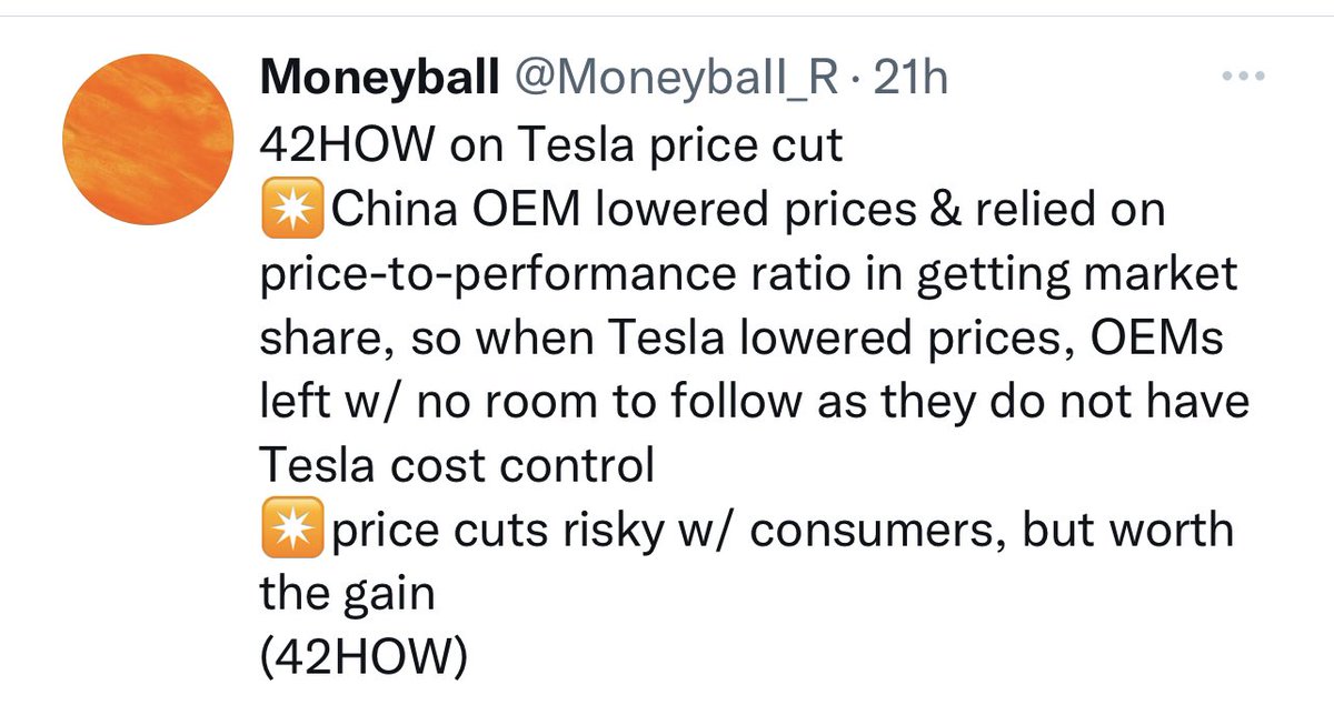 #Tesla 🇨🇳 #costcontrol