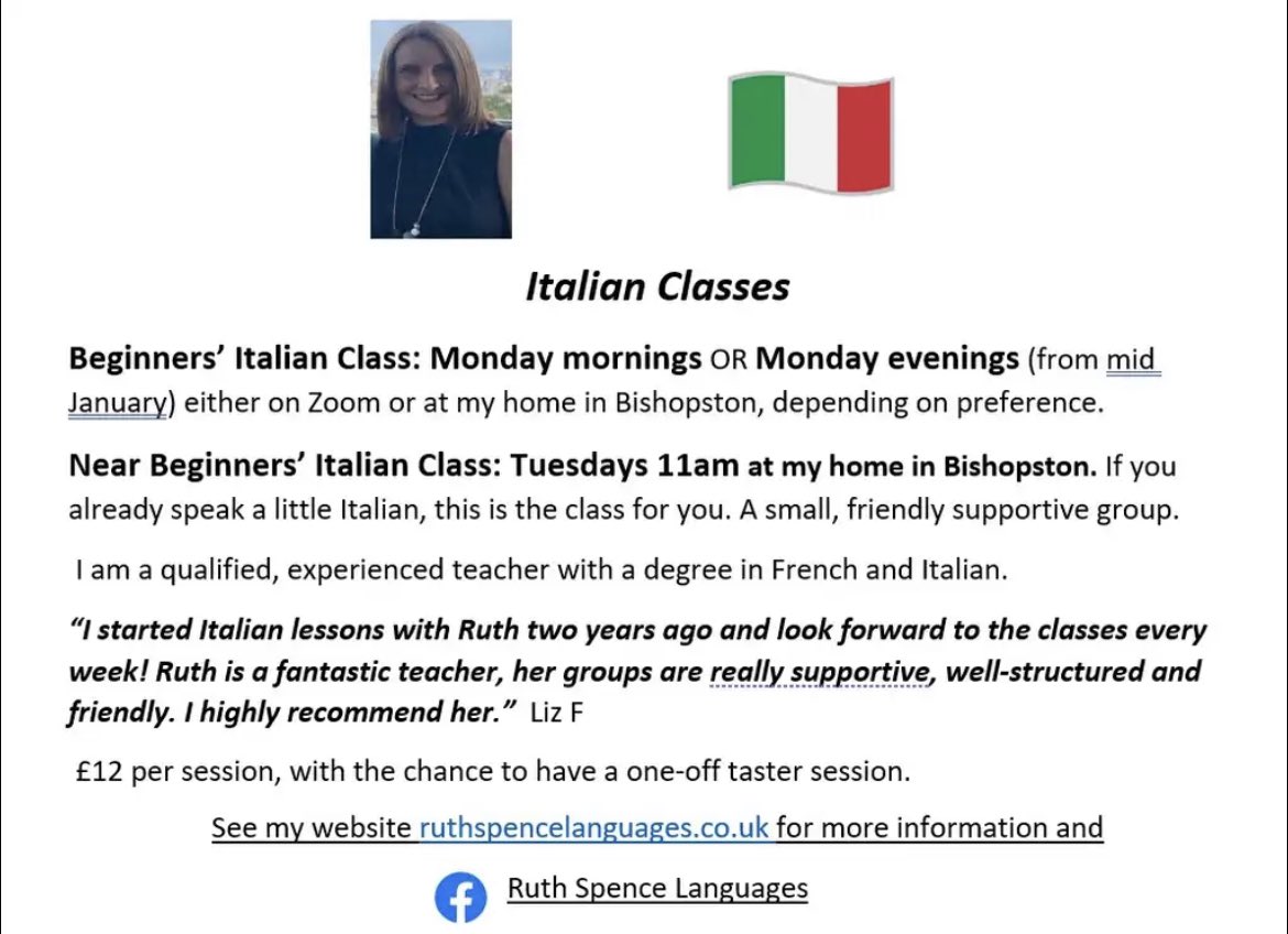 What better way to start the new year than by learning possibly the most beautiful language in the world?  (Ok, so I’m a little biased!)
#learnitalian #loveitaly