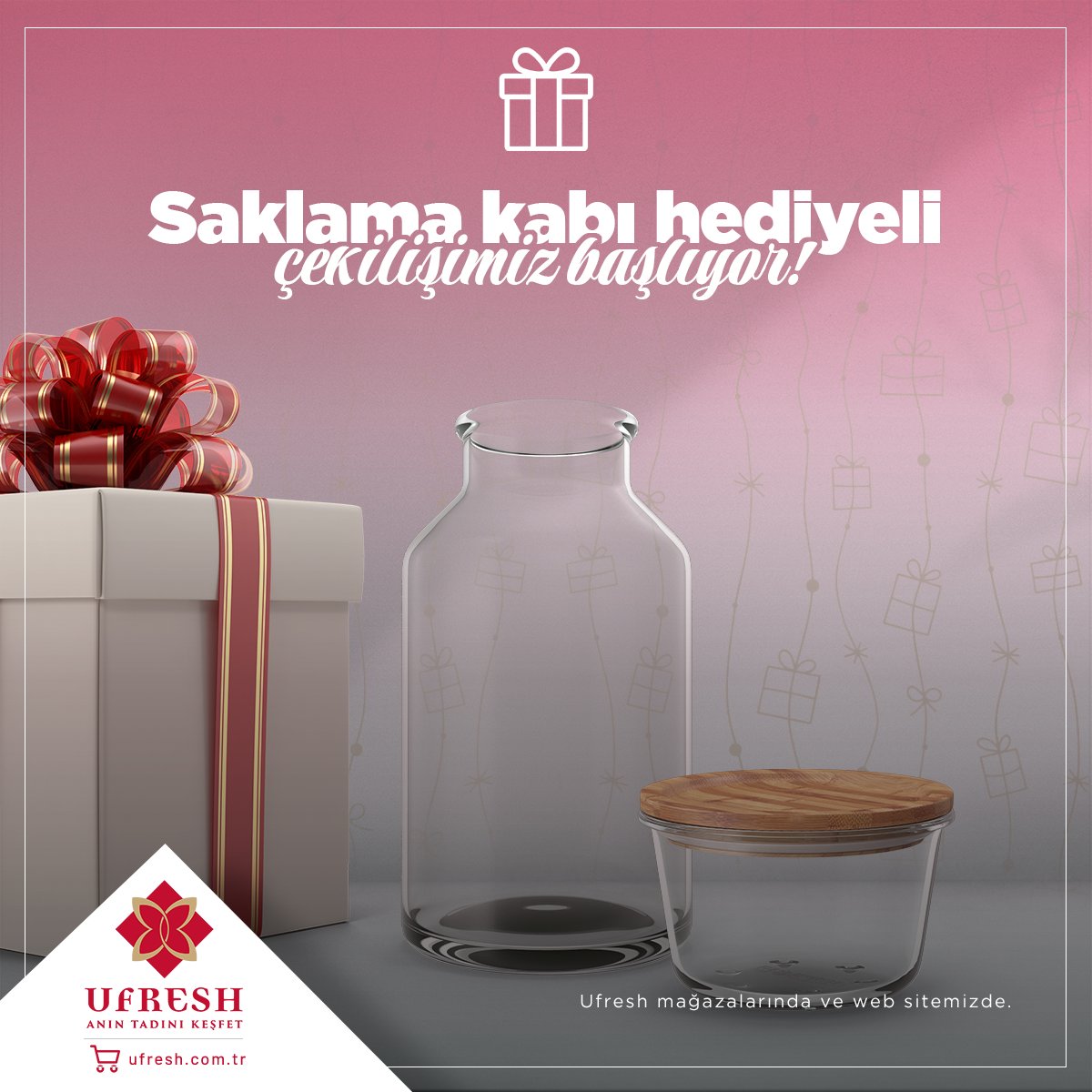 UFreshKurumsal's tweet photo. Çekilişimiz başlıyor!
Katılmak için ➡ https://t.co/1b5Sanl5B4

#ufresh #kuruyemiş #çerez #çekiliş #çekilişvar https://t.co/lOs1jRMpIE