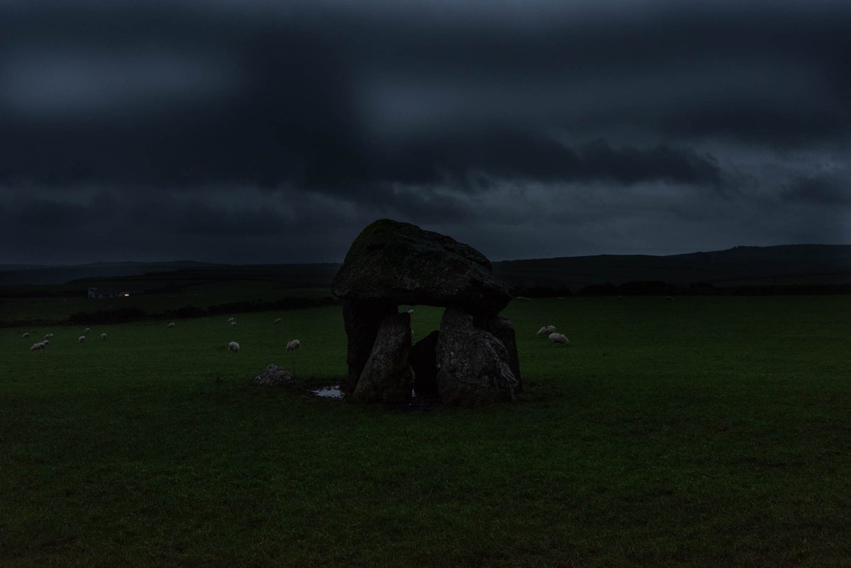 CharlieHPhoto's tweet photo. Carreg Samson on a cold dark wet January morning https://t.co/AqzoSekSND