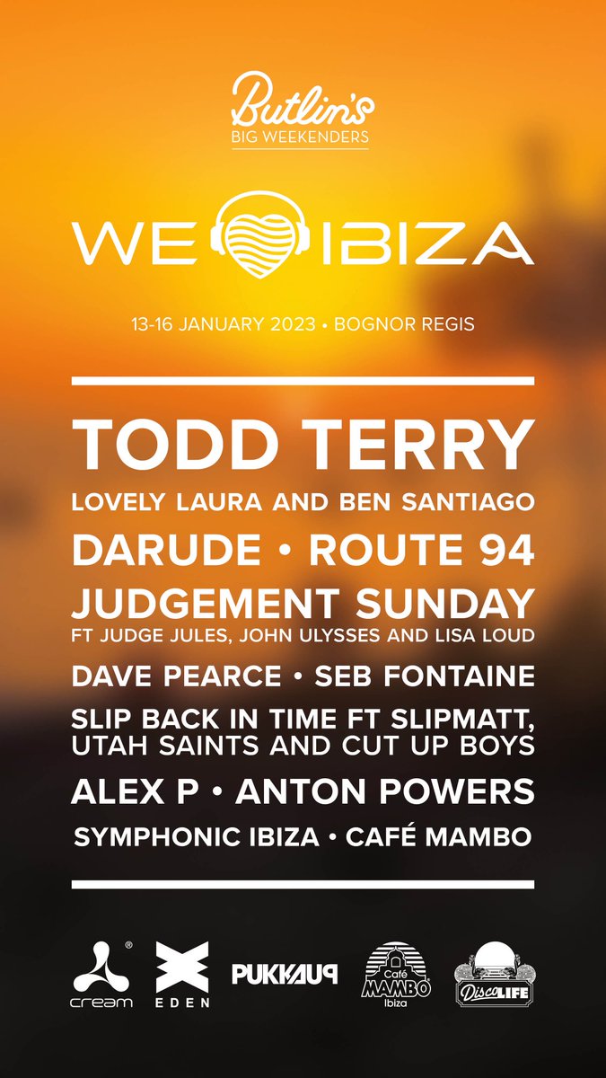dj_davepearce's tweet photo. Looking forward to playing the We Love Ibiza weekender this Sat. Set time 3pm https://t.co/UiT4489HY4