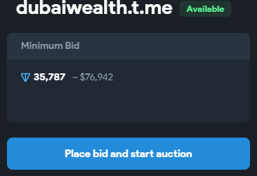 Toncoinauctions's tweet photo. "Dubaiwealth" is available for auction and no one is claiming it. 😲
.
.
$TON #TONCOIN #Tonauctions #Fragment #TonDNS #TONWallet #Binance #Nfts #NFT #NFTauction #NFTauctions #Dubai #UAE🇦🇪 #AbuDhabi #usernameNFT #nftcollectors #cryptoassets #nftassets #dubaiauctions #EthereumNFTs https://t.co/W6YDifw9qd