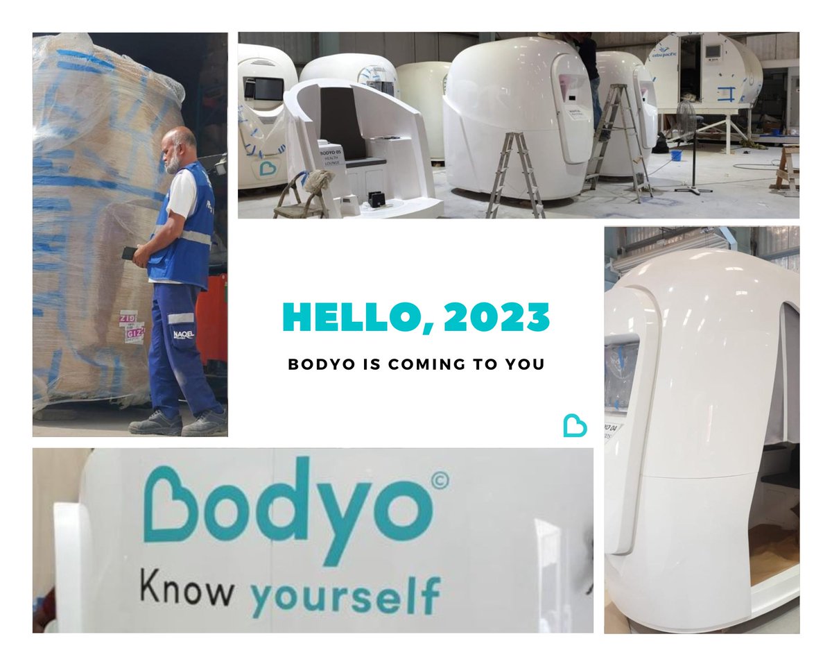 Quelle année ça a été !
Grâce à tous vos efforts nous avons fait tomber les barrières, créé des opportunités et généré des résultats tangibles.

Pour commencer cette bonne année, voici quelques images de nos machines en production et livrées !
Bodyo

#Prévention #téléconsultation