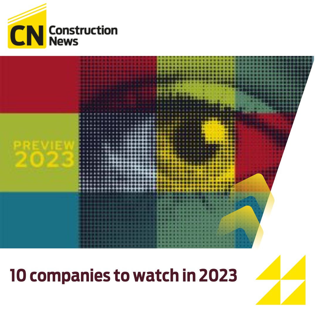Construction News (@cnplus) on Twitter photo Missed this top <a href="/CNplus/">Construction News</a> story?
From private equity-backed contractors to council developers and a firm that saw its public listing set back a few steps in 2022, Keith Cooper reveals CN’s companies to watch in 2023.
Read now. Not subscribed? Subscribe now
ow.ly/GmJr50Mlh4q Missed this top <a href="/CNplus/">Construction News</a> story?
From private equity-backed contractors to council developers and a firm that saw its public listing set back a few steps in 2022, Keith Cooper reveals CN’s companies to watch in 2023.
Read now. Not subscribed? Subscribe now
ow.ly/GmJr50Mlh4q