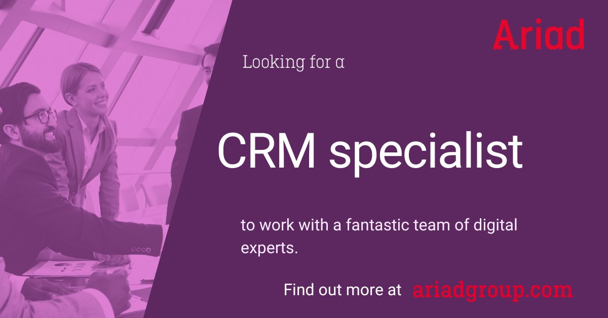 MeetAriad's tweet photo. CRM specialist wanted💯

📍 North Holland

Check out the link below or contact Anouk to move ahead!
https://t.co/Fa05tsUHYX

#CRMspecialist #digitalmarketing #career #jobopportunity https://t.co/zbFGTxTq1e