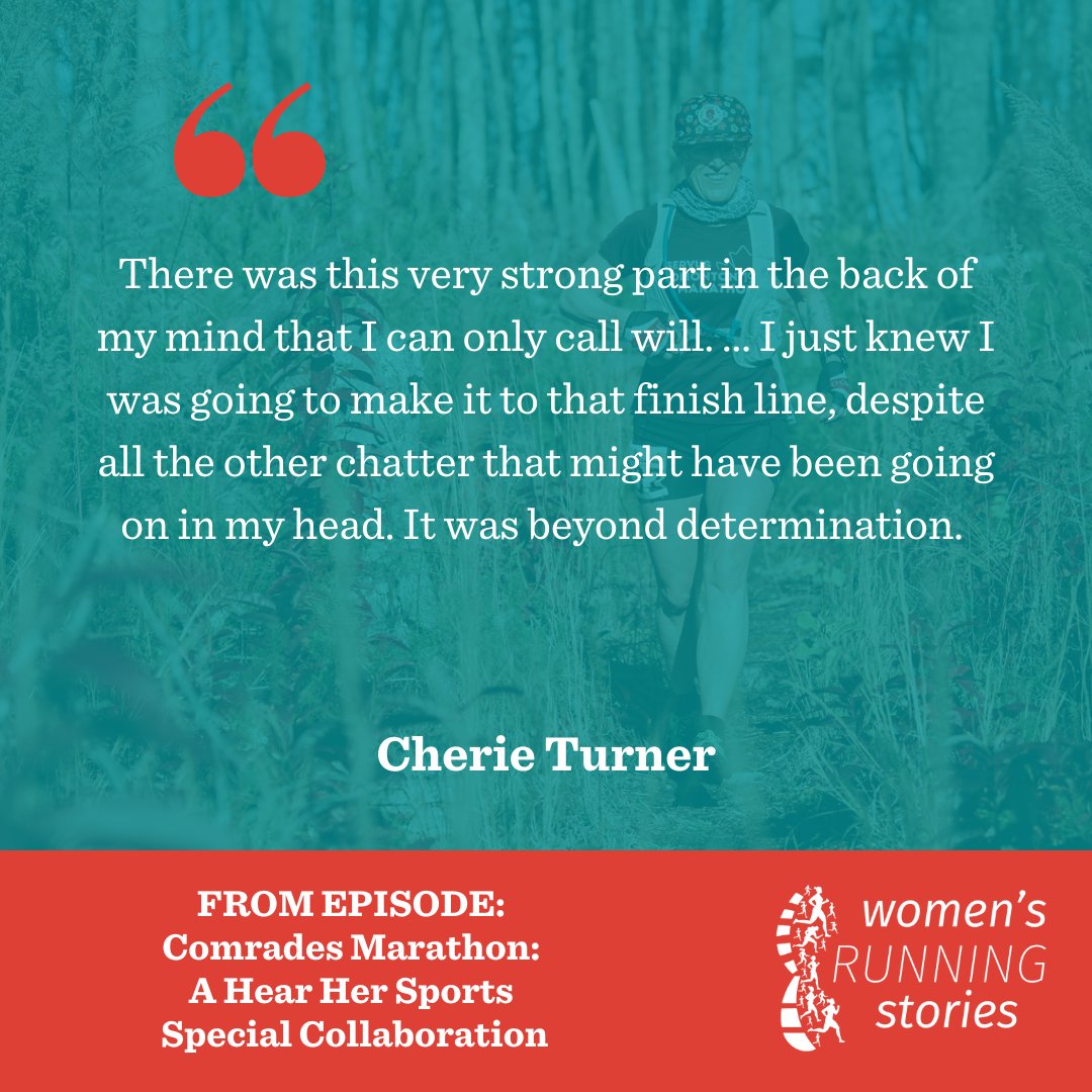 Thinking abt training for <a href="/ComradesRace/">ComradesRace</a> 2023, I'm focusing on cultivating that undoubting power of will I found last year. Where are you focusing your will in 2023? 

I got to talk abt my Comrades journey w/ <a href="/emeryspeaking/">Elizabeth Emery</a> on <a href="/HearHerSports/">Hear Her Sports podcast</a>: listen.stitcher.com/yvap/?af_dp=st…