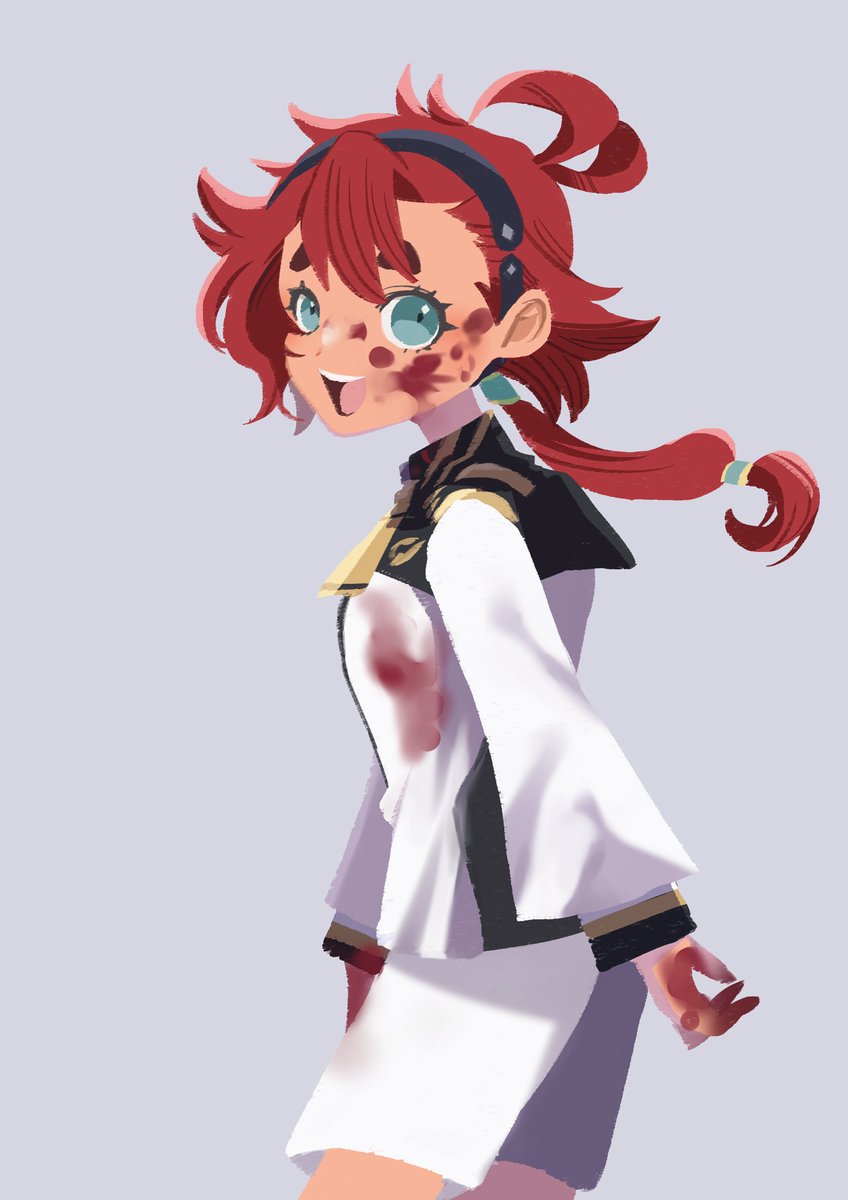 スレッタ・マーキュリー 「魔女 」|だらこのイラスト