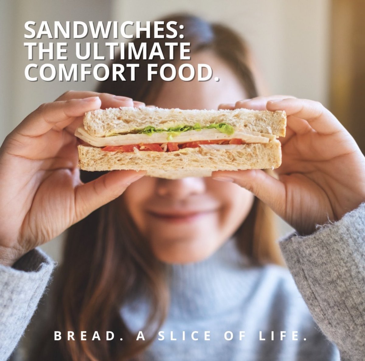HomeBaking's tweet image. Thanks for the reminder, @wheatfoodscouncil, sandwiches are a slice of life, indeed! #whatsforlunch #sandwich #bakebread