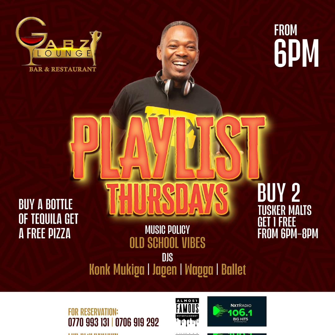 MusogaOn's tweet photo. Kati wama @CharlesMwangala why don't you fall in with that @AineDasha this Thursday wali ku @gabzlounge and discuss this chicken bread thing. Anti @konkmukiga and @AlmostFamousUG will be handling the beats nze I will be on the kibozi side https://t.co/CSrOpJPzkJ