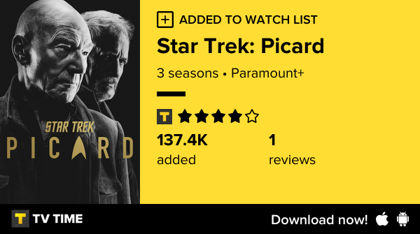 SappSafariGames's tweet photo. I've just started following Star Trek: Picard https://t.co/BHxL7245rt #tvtime https://t.co/2MYrUNrS8I