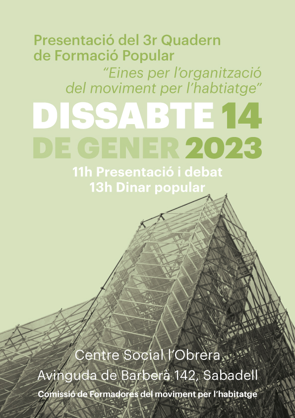 Confederació Sindical d'Habitatge de Catalunya tweet media