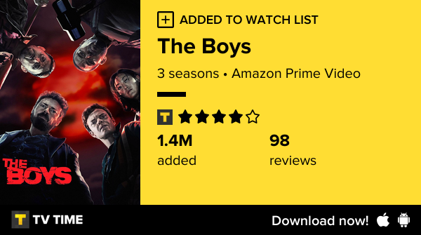 SappSafariGames's tweet photo. I've just started following The Boys https://t.co/936z1AwrME #tvtime https://t.co/lB6uQljT8r