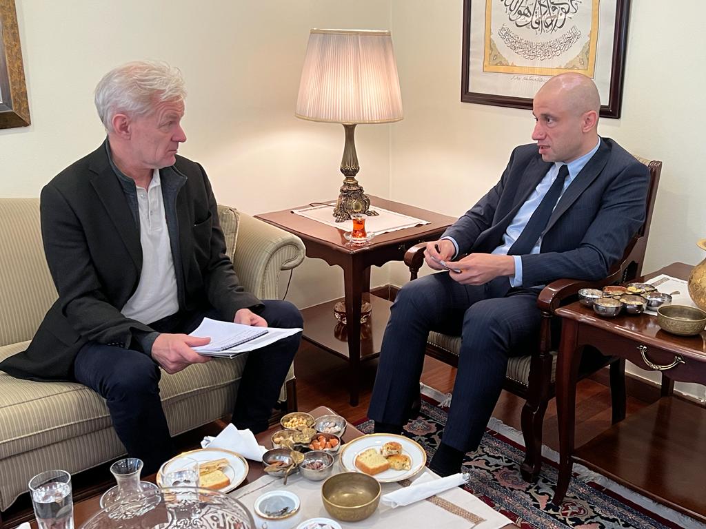 NRC_Egeland's tweet photo. Grateful that Qatar and Turkey Embassies and other representatives of Islamic countries in Kabul support our demand for full female education and return of all female NGO workers. We need a united global message to the Taliban leadership. https://t.co/4v8vgSaFdX