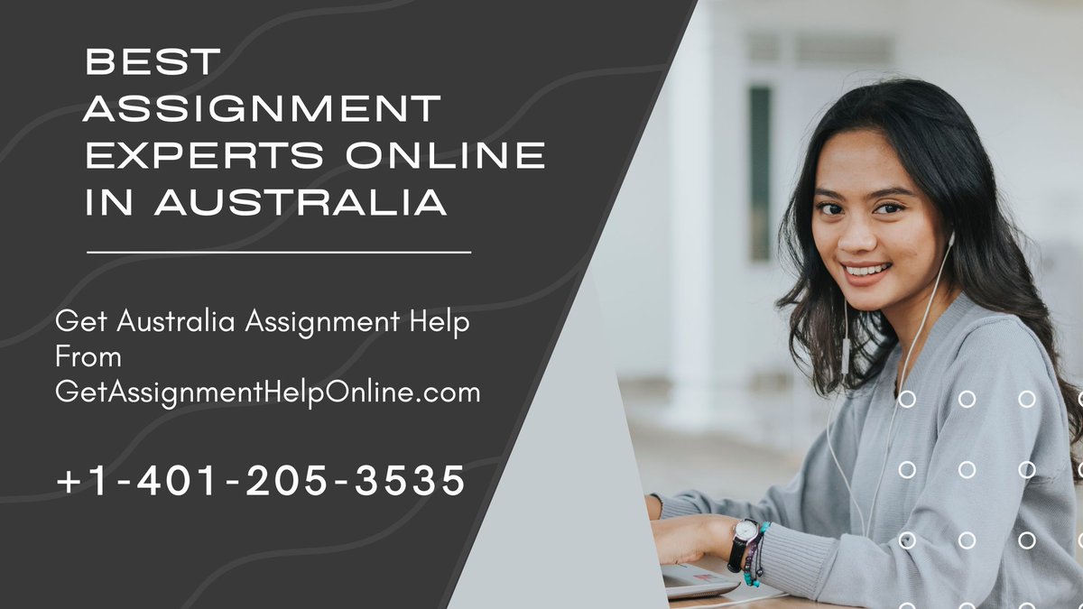 sophias95938060's tweet image. We are a team of 1500+ experts.
Best assignment experts online in Australia.
getassignmenthelponline.com/au/
We provide A+Grade quality #Assignments_Help.
An experienced and better team is available
Whatsapp Now- +1-401-205-3535
We are 24*7 available to chat & call
#assignment_help