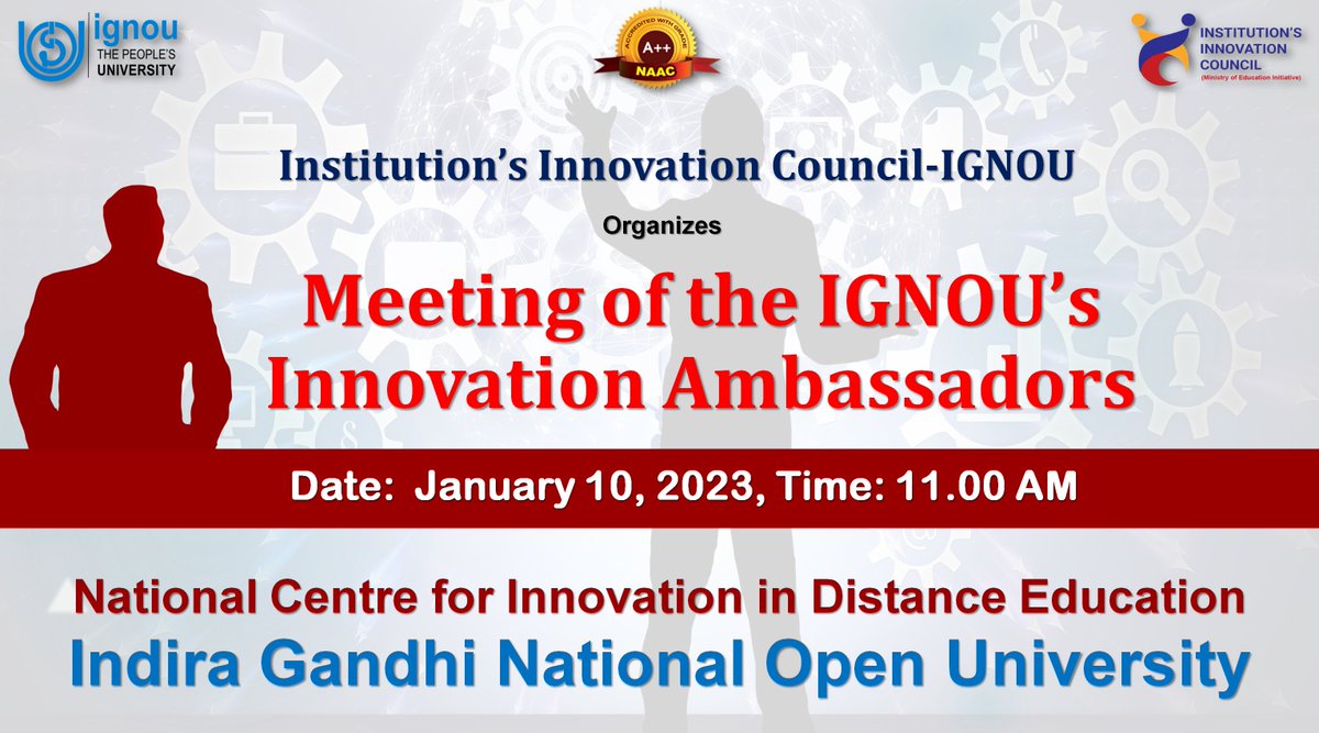 Innovations@IGNOU (@innovationsign1) on Twitter photo 